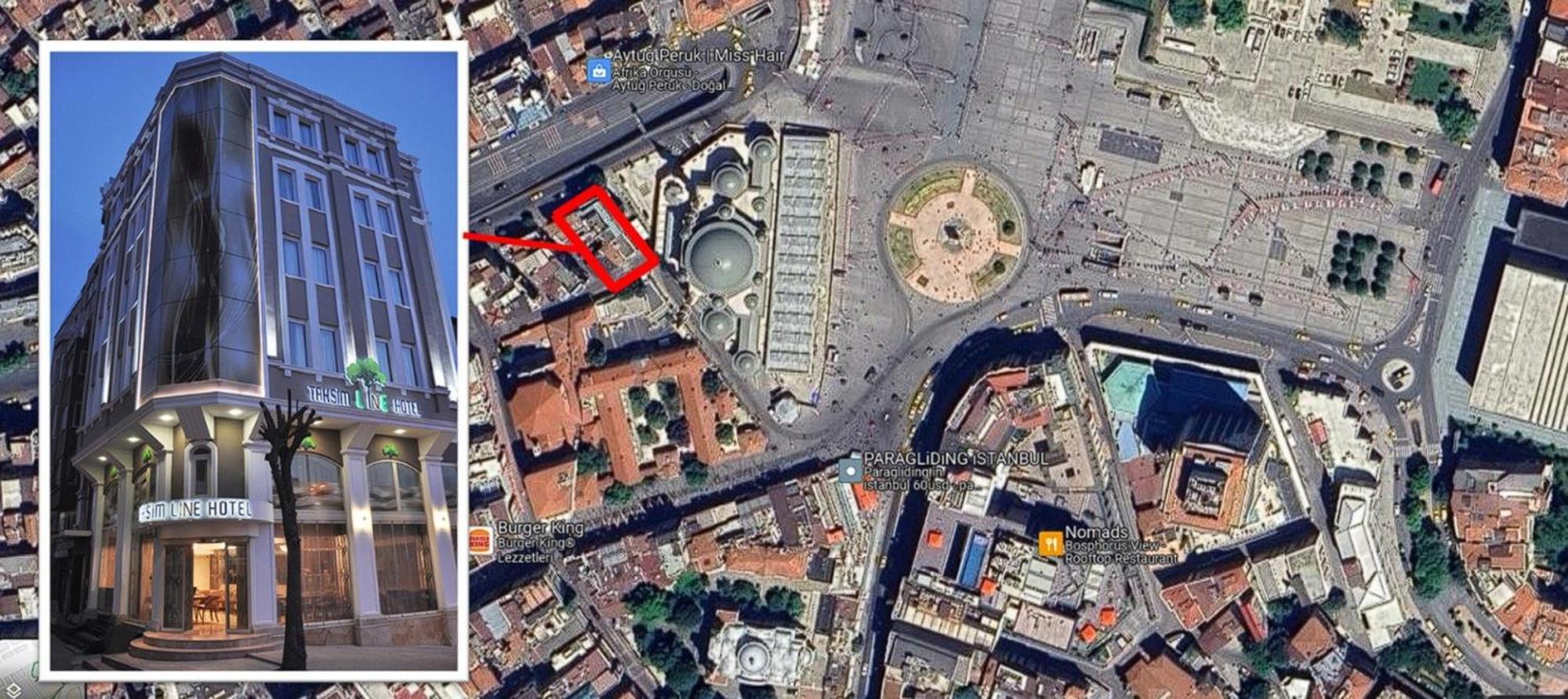 Taksim Line Hotel Istanbul Eksteriør billede